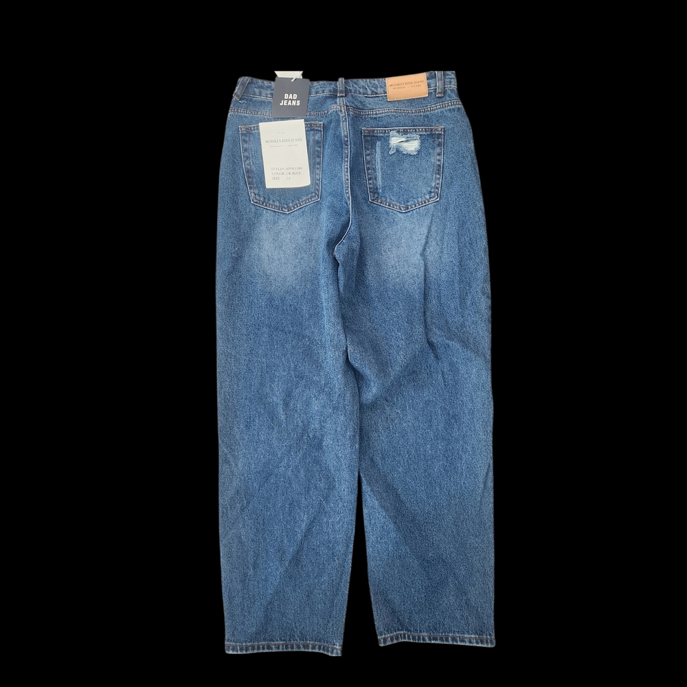 Women's High Rise Blue Jeans